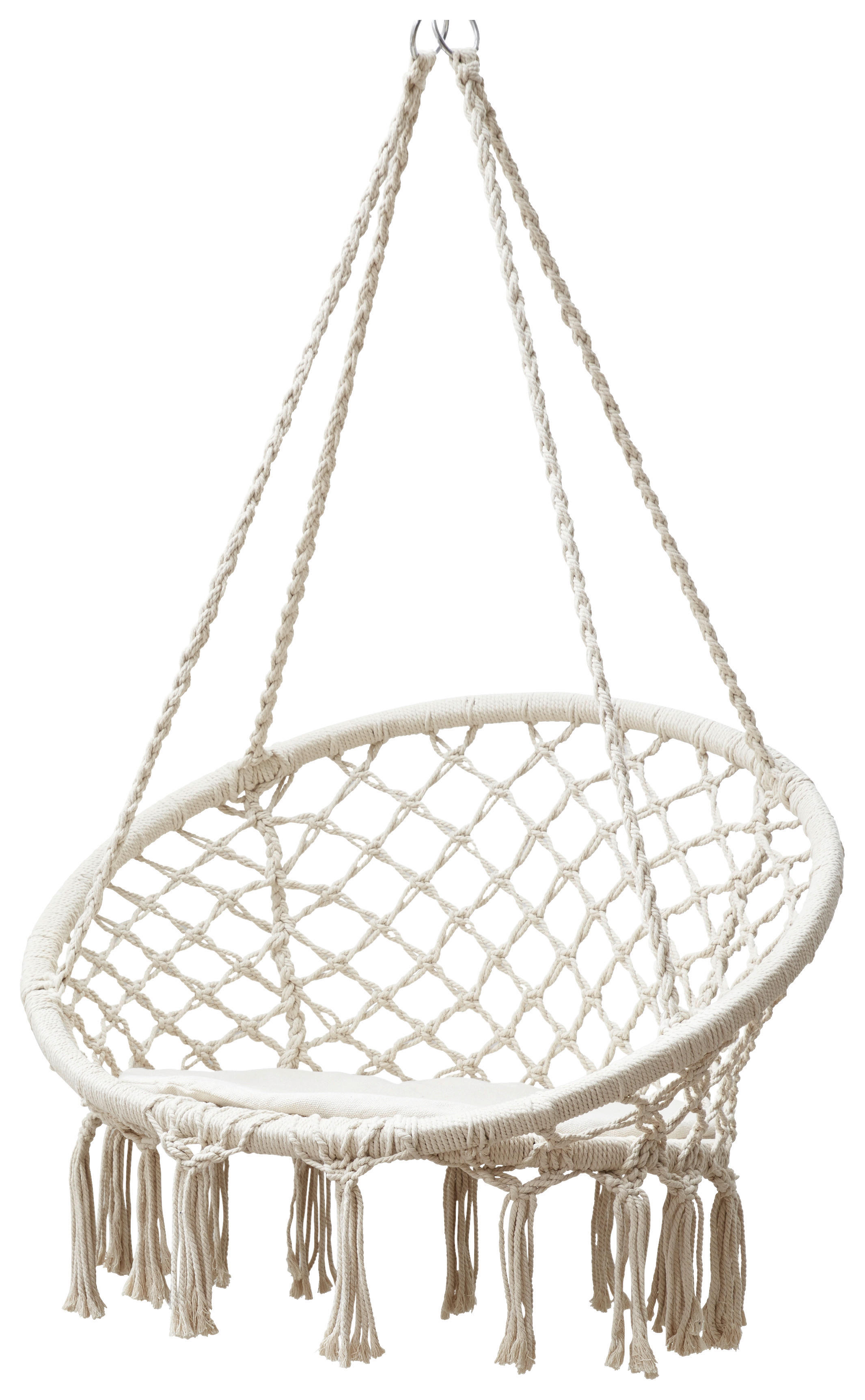 Grasekamp Hängesessel Mora Mora - beige (80,00/80,00/100,00cm) - Grasekamp
