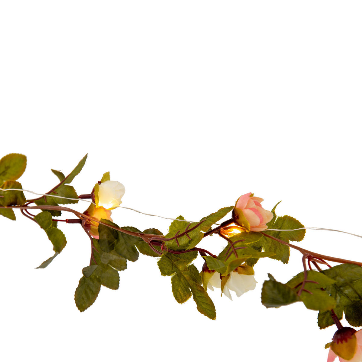 LED-Lichterkette 5268261 mehrfarbig Kunststoff L: ca. 420 cm LED Lichterkette RÖSSCHEN mit LED - mehrfarbig (420,00cm) - Näve Leuchten