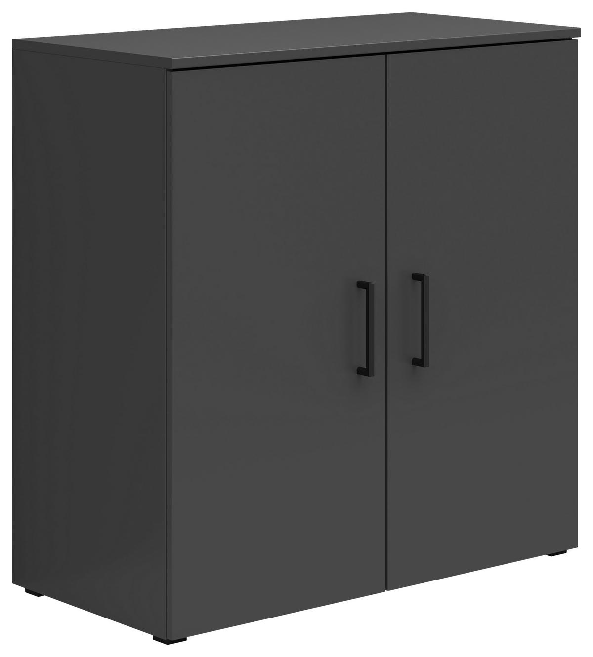 Kommode Multi-Stauraum Typ 24 anthrazit B/H/T: ca. 80x83x40 cm Multi-Stauraum Typ 24 - anthrazit (80,00/83,00/40,00cm)