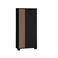 Highboard Ryker schwarz matt B/H/T: ca. 59,8x124x19,55 cm Ryker - schwarz (59,80/124,00/19,55cm) - Möbelpartner