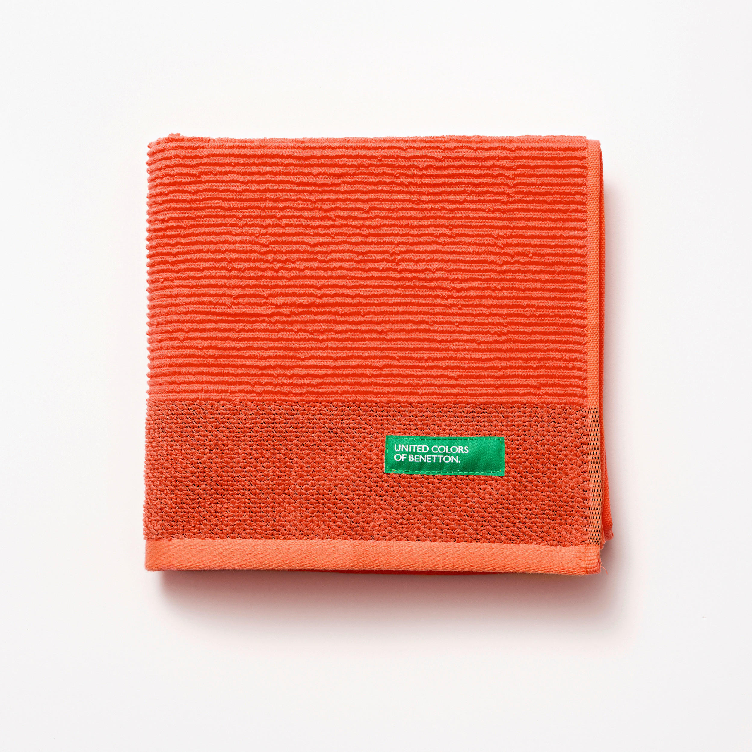 Handtuch Rainbow rot Baumwolle B/L: ca. 90x50 cm Rainbow - rot (90,00/50,00cm) - BENETTON