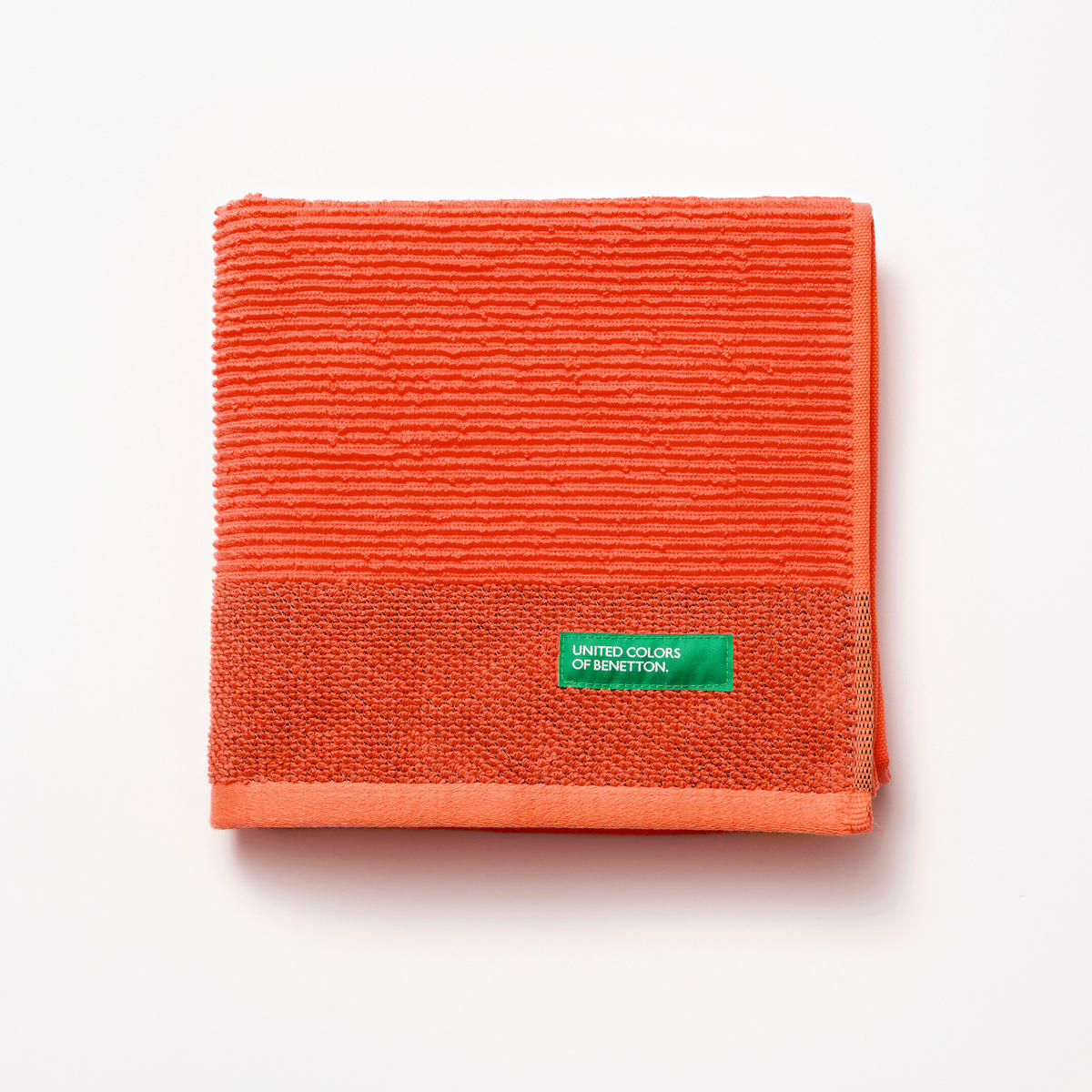 Handtuch Rainbow rot Baumwolle B/L: ca. 90x50 cm Rainbow - rot (90,00/50,00cm) - BENETTON