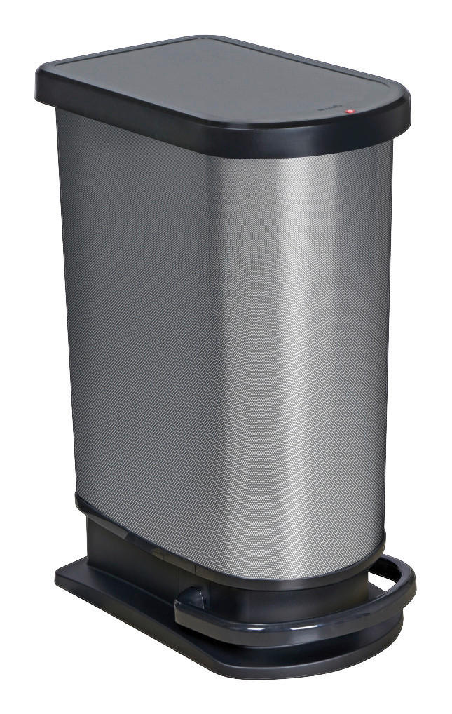Rotho Treteimer PASO grau B/H/L: ca. 29x67x44 cm PASO - grau (44,00/29,00/67,00cm) - Rotho