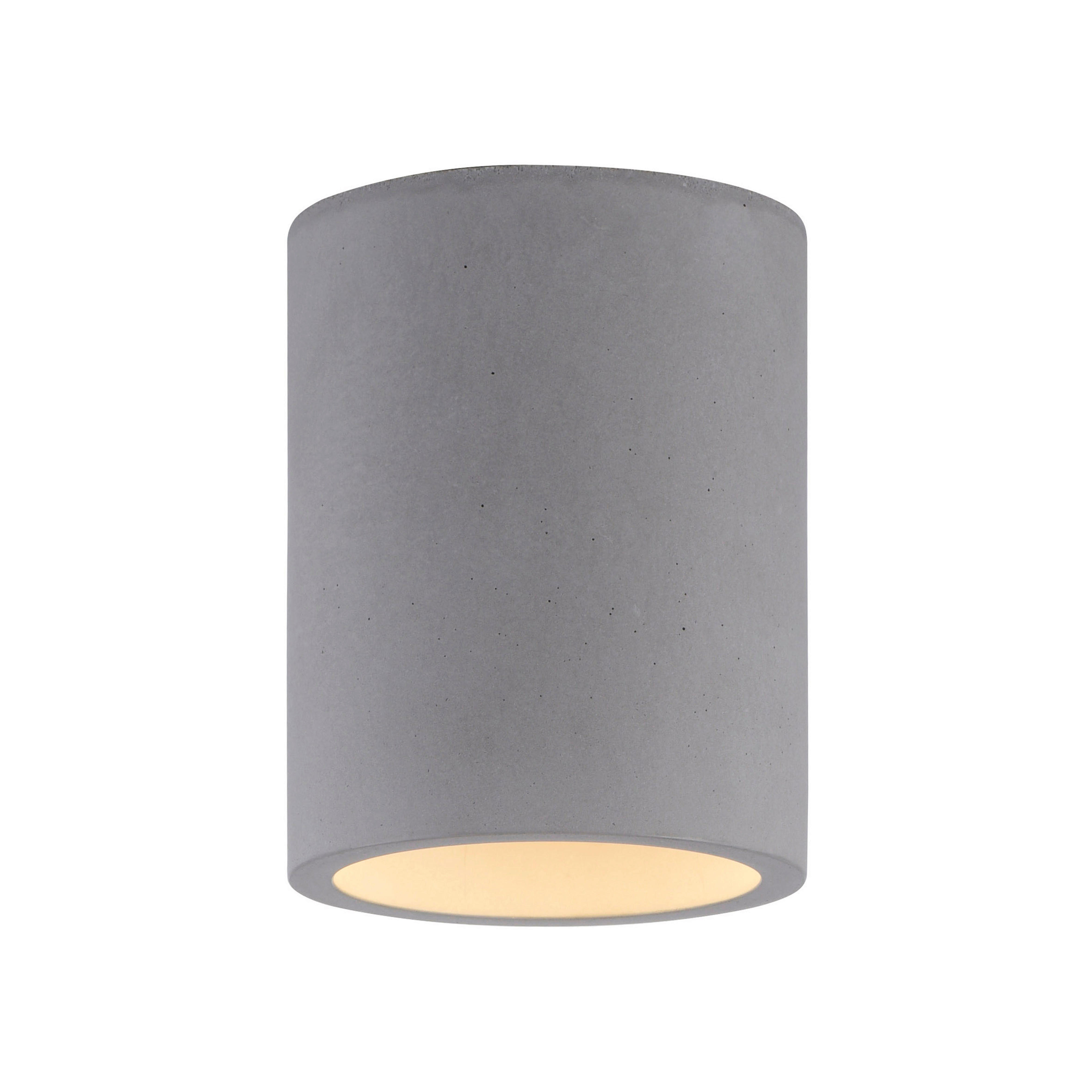 Paul Neuhaus Deckenleuchte ETON 6160-22 grau Eisen Beton B/H/D: ca. 11x14x11 cm GU10 1 Brennstellen ETON - grau (11,00/14,00cm) - Paul Neuhaus