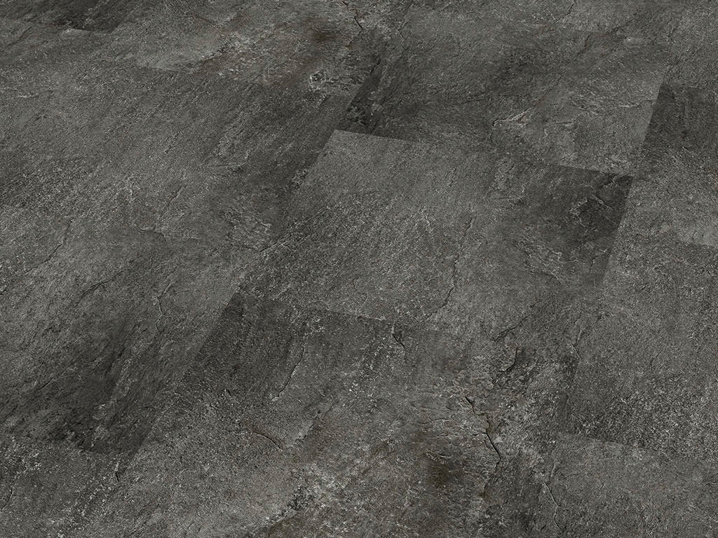 Vinylfliese Dark Slate, ca. 1,045 m² im Paket B/L: ca. 45,72x45,72 cm Dark Slate, ca. 1,045 m² im Paket - schiefer (45,72/45,72cm)