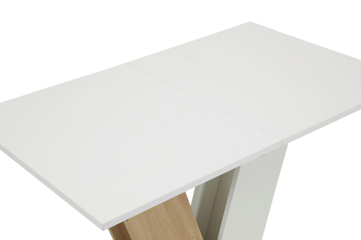Esstisch Siena weiß Eiche B/H/T: ca. 150x76x70 cm Siena - Eiche/weiß (150,00/76,00/70,00cm) - Hela