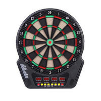 HOMCOM Dartscheibe B/H/T: ca. 44x51,5x3,2 cm Elektronische_Dartscheibe - schwarz (44,00/51,50/3,20cm) - HOMCOM