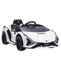 HOMCOM Kinder-Elektroauto weiß B/H/L: ca. 62x65x132 cm Kinder Elektroauto - weiß (132,00/62,00/65,00cm) - HOMCOM