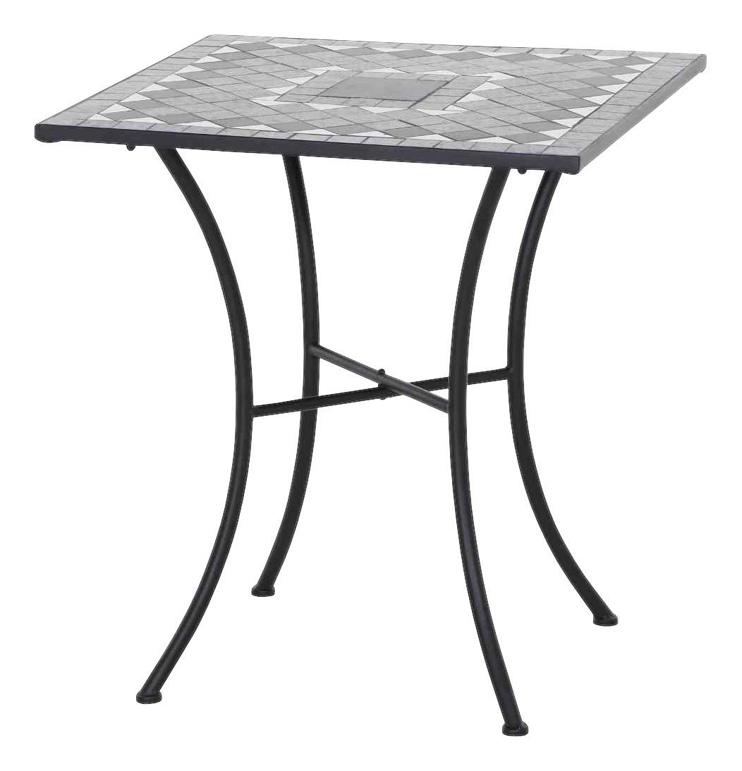 Gardamo Gartentisch COMO schwarz Stahl COMO - schwarz - Gardamo