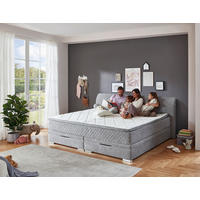 Familienboxbett Korfu silber Korfu - Chrom/silber (256,00/110,00/218,00cm)
