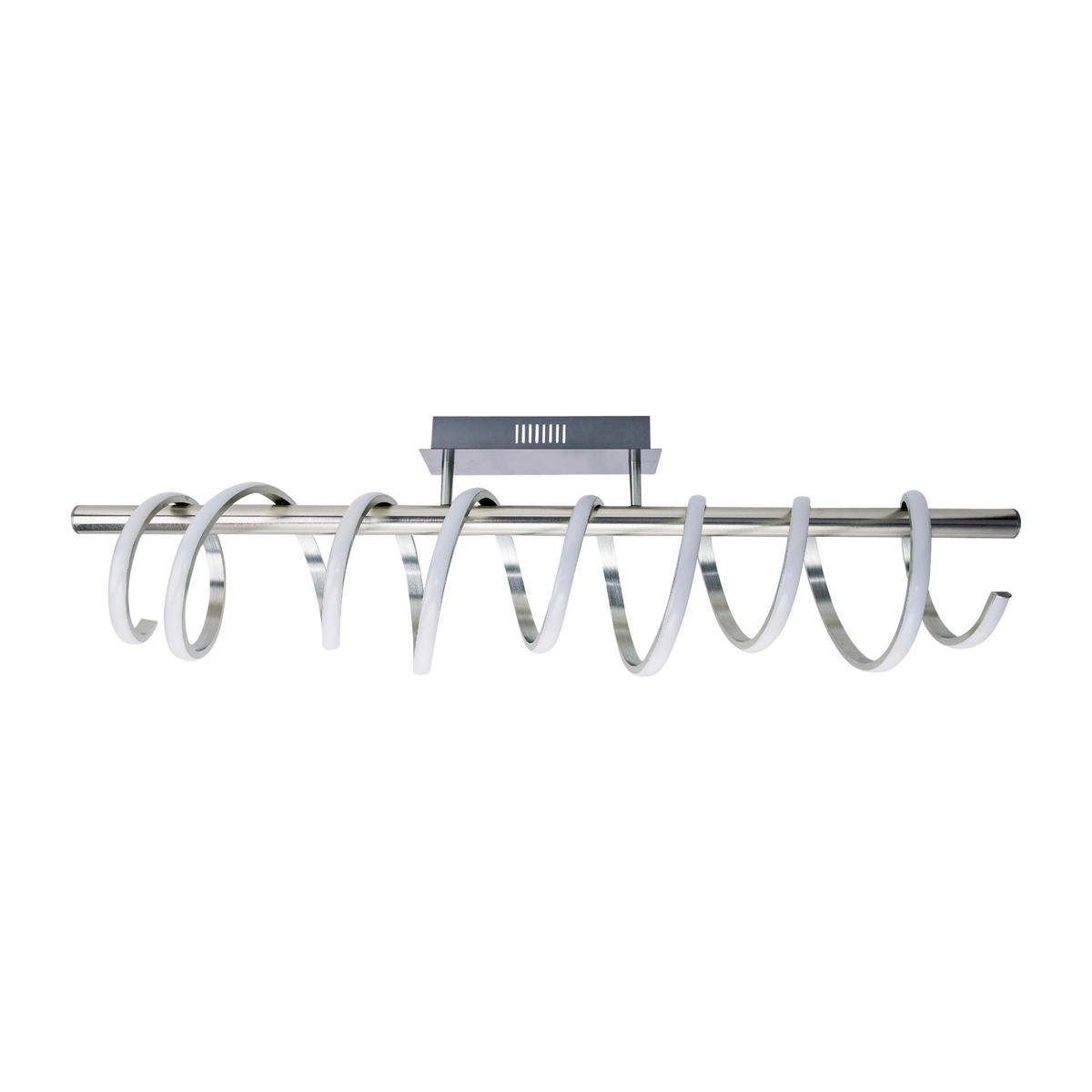 Näve Leuchten Deckenleuchte 1374350 nickel matt Metall Kunststoff B/H/T: ca. 20x27x100 cm null 1 Brennstellen Belleza - nickel matt (20,00/27,00/100,00cm) - Näve Leuchten