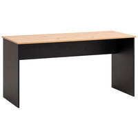 Schreibtisch Aino Eiche Artisan Nachbildung schwarz B/H/T: ca. 150x74x65 cm Aino - Eiche/schwarz (150,00/74,00/65,00cm)