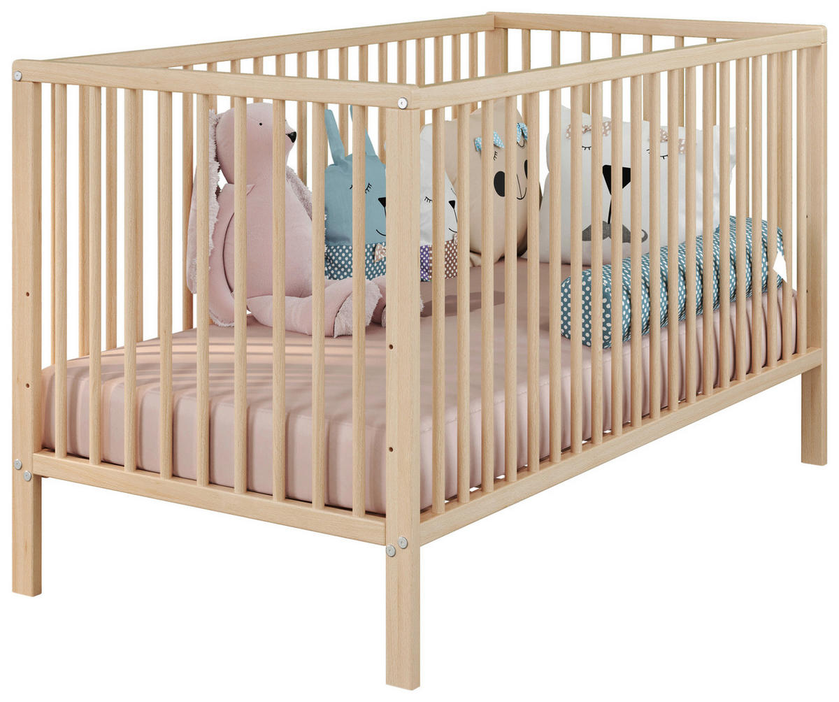 Babybett buche B/H/T: ca. 144x84x78 cm Liegefläche B/L: ca. 70x140 cm Universal_Babybett 1101-620-C3 - buche (144,00/84,00/78,00cm)