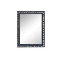 Rahmenspiegel Sonja silber schwarz B/H: ca. 55x70 cm Sonja - schwarz/silber (55,00/70,00cm)