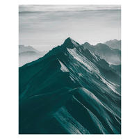 Komar Poster Mountains Top Berge B/L: ca. 40x50 cm Mountains Top - (40,00/50,00cm) - Komar