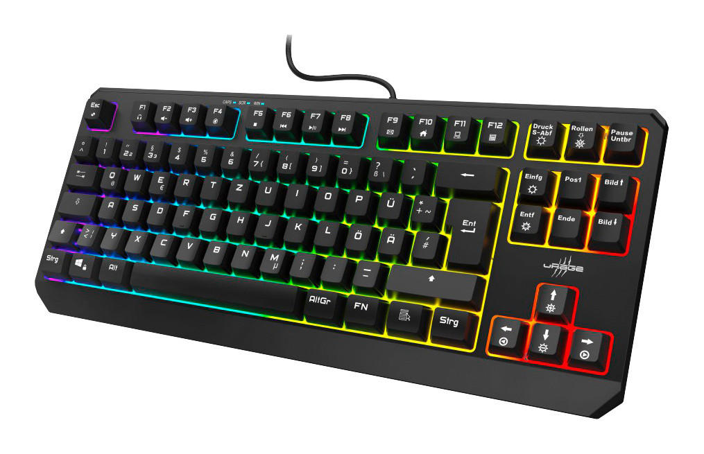 uRage Gaming-Tastatur schwarz Gaming-Keyboard_Exodus_220_uRage - schwarz (36,50/3,50/15,00cm) - uRage