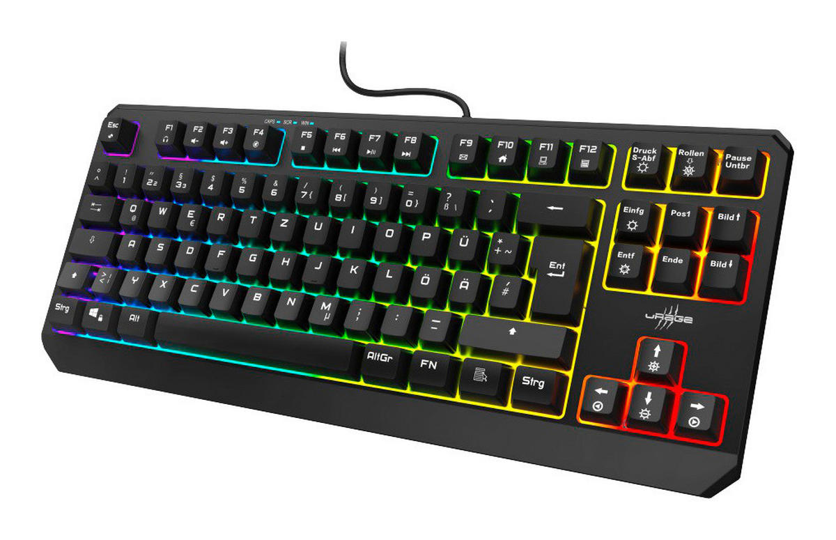 uRage Gaming-Tastatur schwarz Gaming-Keyboard_Exodus_220_uRage - schwarz (36,50/3,50/15,00cm) - uRage