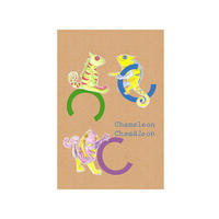 Komar Poster ABC Animal C Buchstaben B/L: ca. 30x40 cm ABC Animal C - (30,00/40,00cm) - Komar