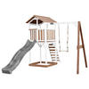 AXI Spielturm Beach Tower braun B/H/L: ca. 284x242x349 cm Beach Tower - braun/weiß (349,00/284,00/242,00cm) - AXI