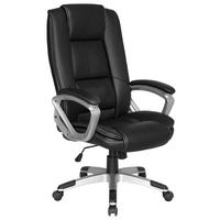 XXL-Chefsessel DEREK-XXL schwarz schwarz Kunstleder Kunststoff DEREK-XXL - schwarz - byLIVING