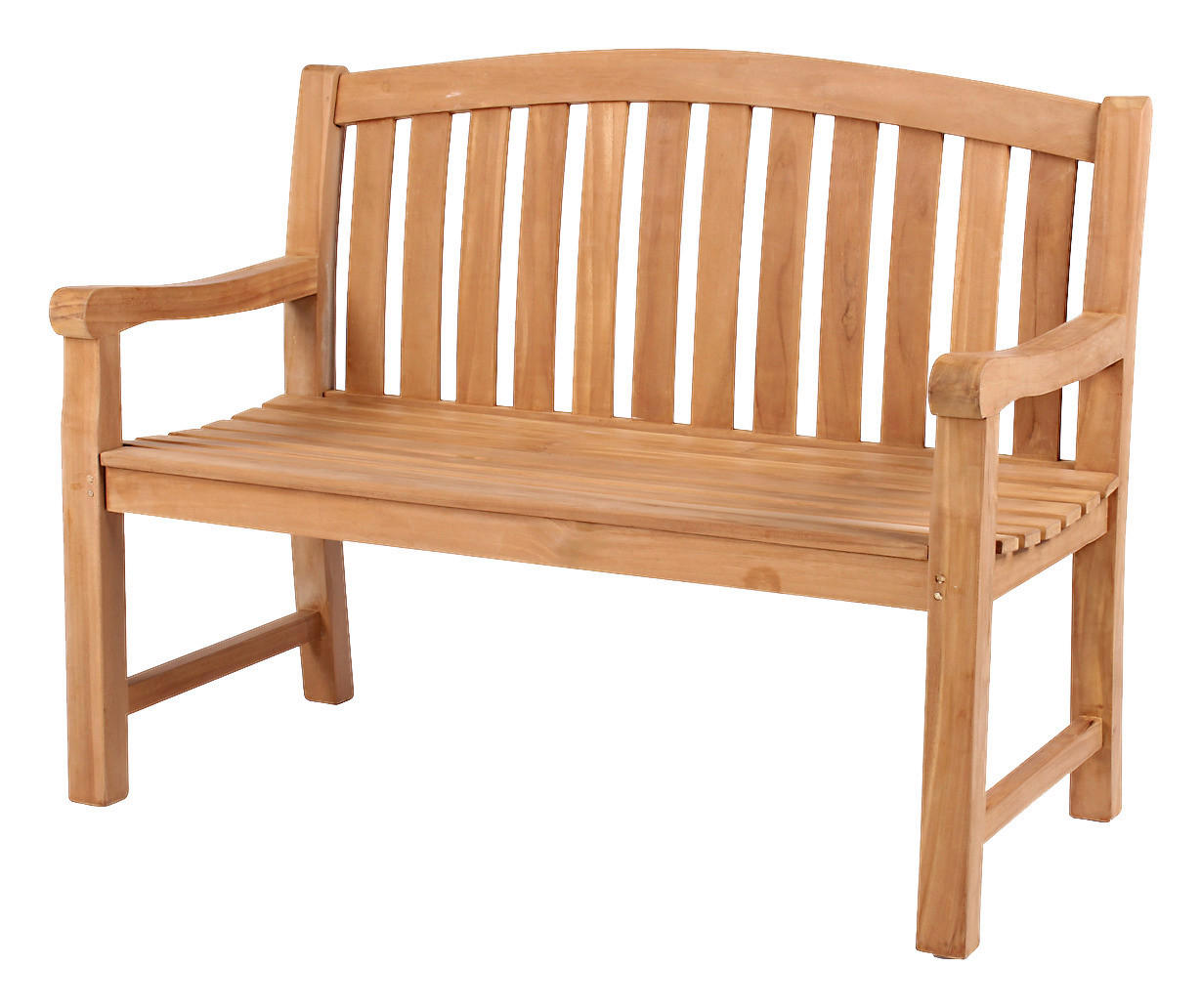 deVries Gartenbank Woodie braun Teakholz B/H/T: ca. 120x94x57 cm Woodie - braun (120,00/94,00/57,00cm) - deVries