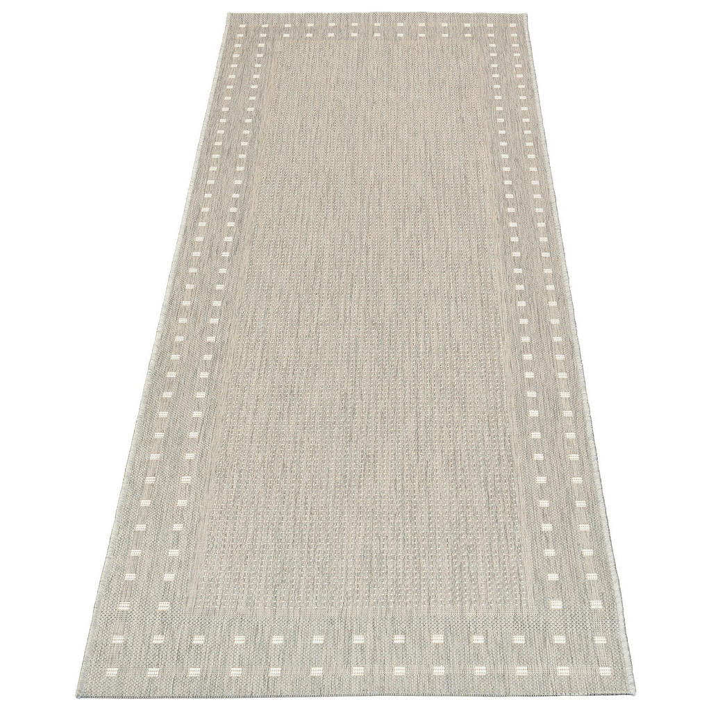 Thumbnail - In-/Outdoor-Teppich Ambiente grau B/L: ca. 80x240 cm