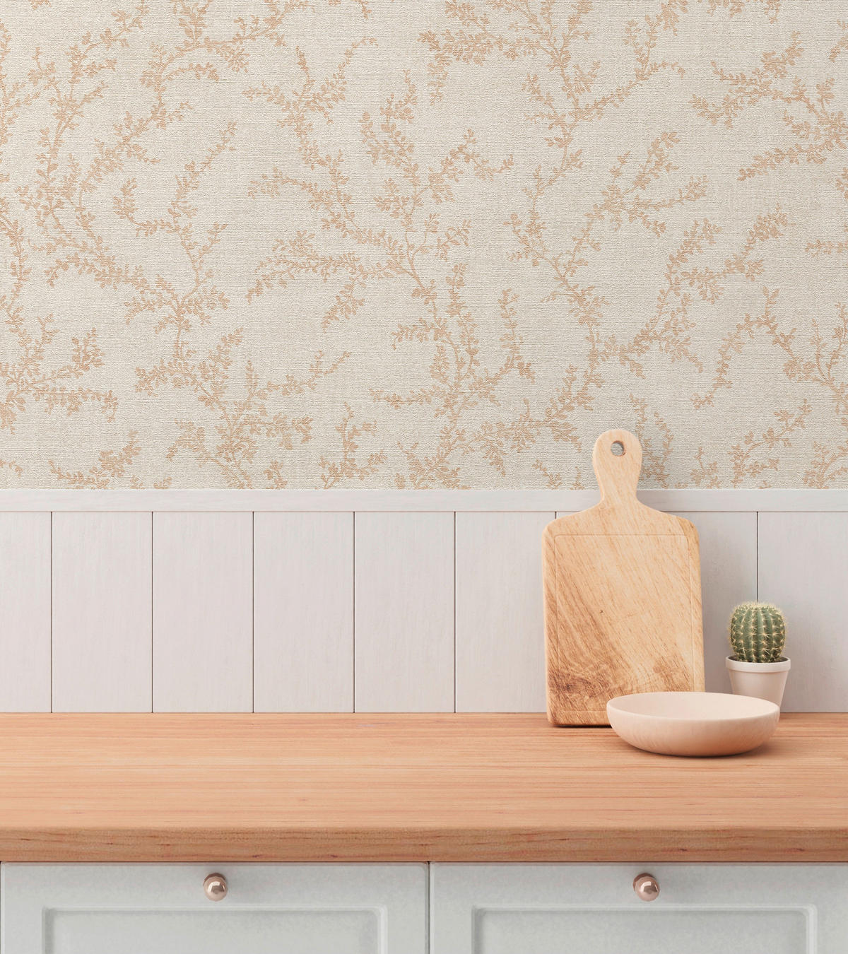 A.S.Création Vliestapete beige braun creme B/H/D: ca. 53x1005x8,1 cm Vliestapete - beige/braun (8,10/1005,00cm) - A.S.Creation