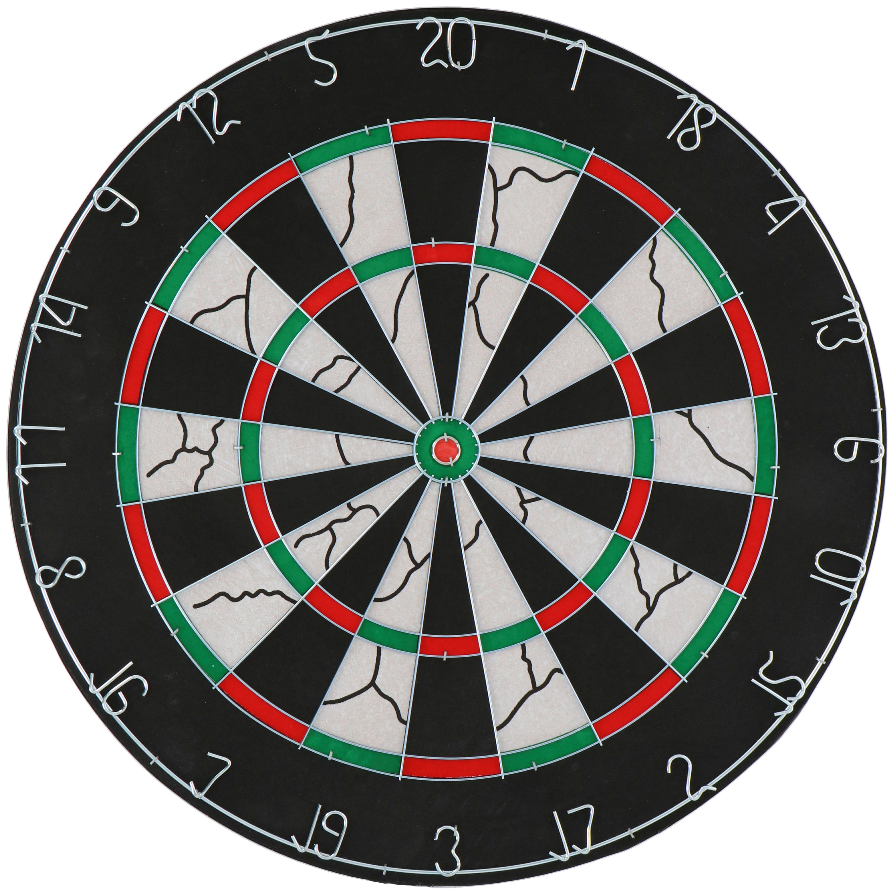 Dartscheibe B/H/L: ca. 47x4x46 cm Dartscheibe_Deluxe - (46,00/47,00/4,00cm)