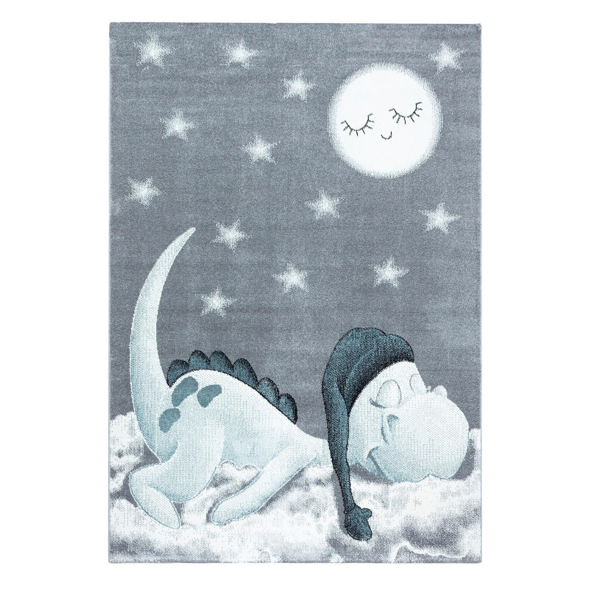 Ayyildiz Teppich BAMBI blau B/L: ca. 140x200 cm BAMBI - blau (140,00/200,00cm) - Ayyildiz