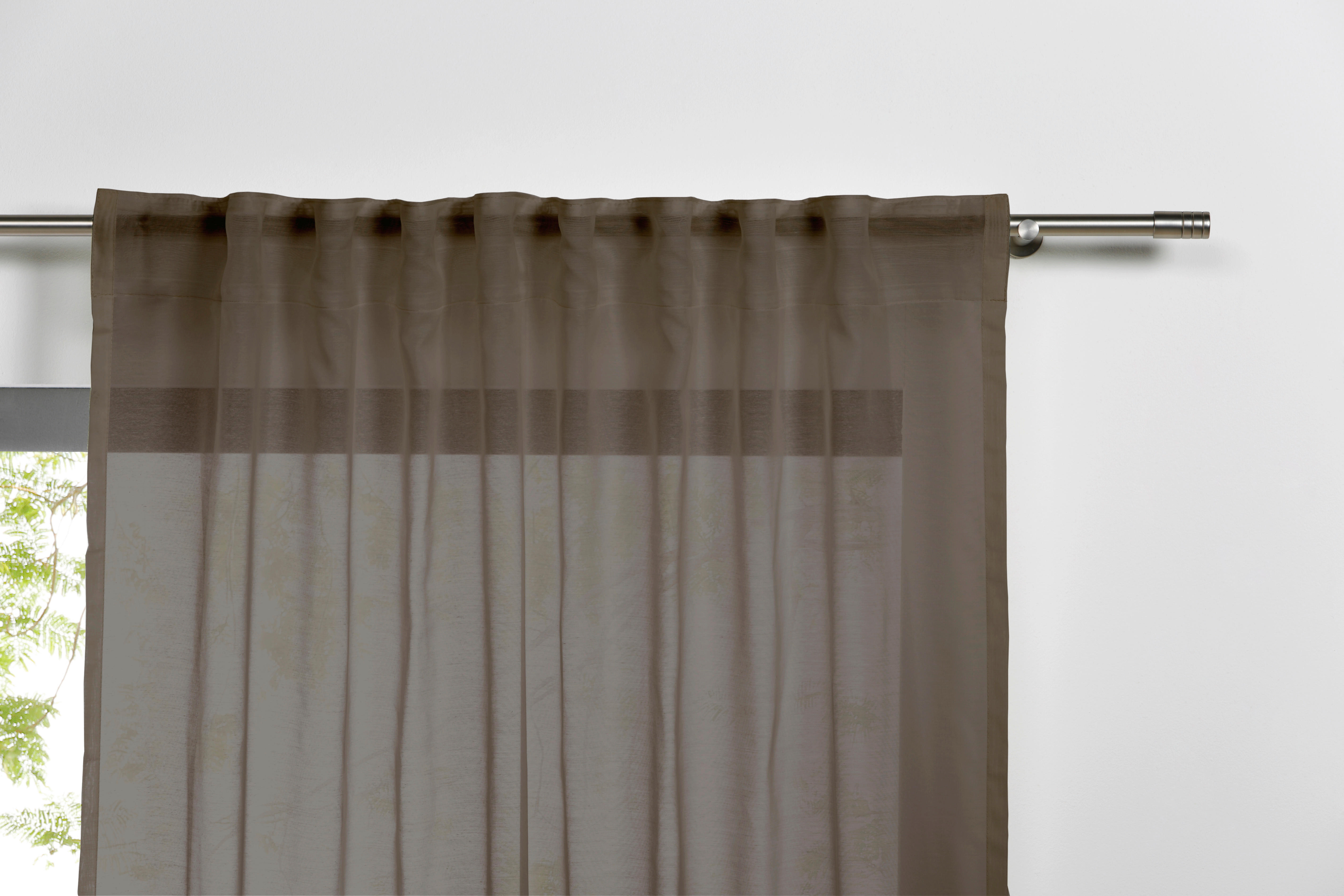 Kombivorhang PURE Cappuccino B/L: ca. 135x245 cm PURE - Cappuccino (135,00/245,00cm)
