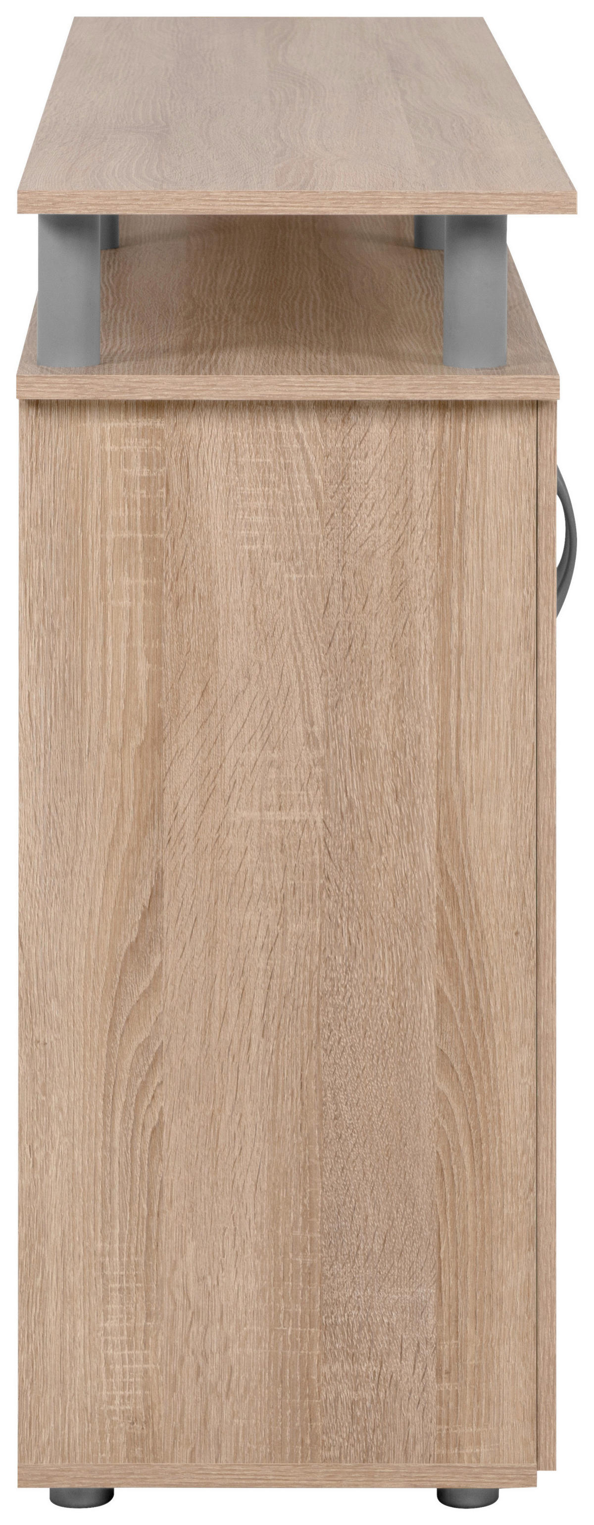 Megakommode Nevada Eiche Sonoma Nachbildung B/H/T: ca. 155x84x35 cm Nevada - Eiche (155,00/84,00/35,00cm)