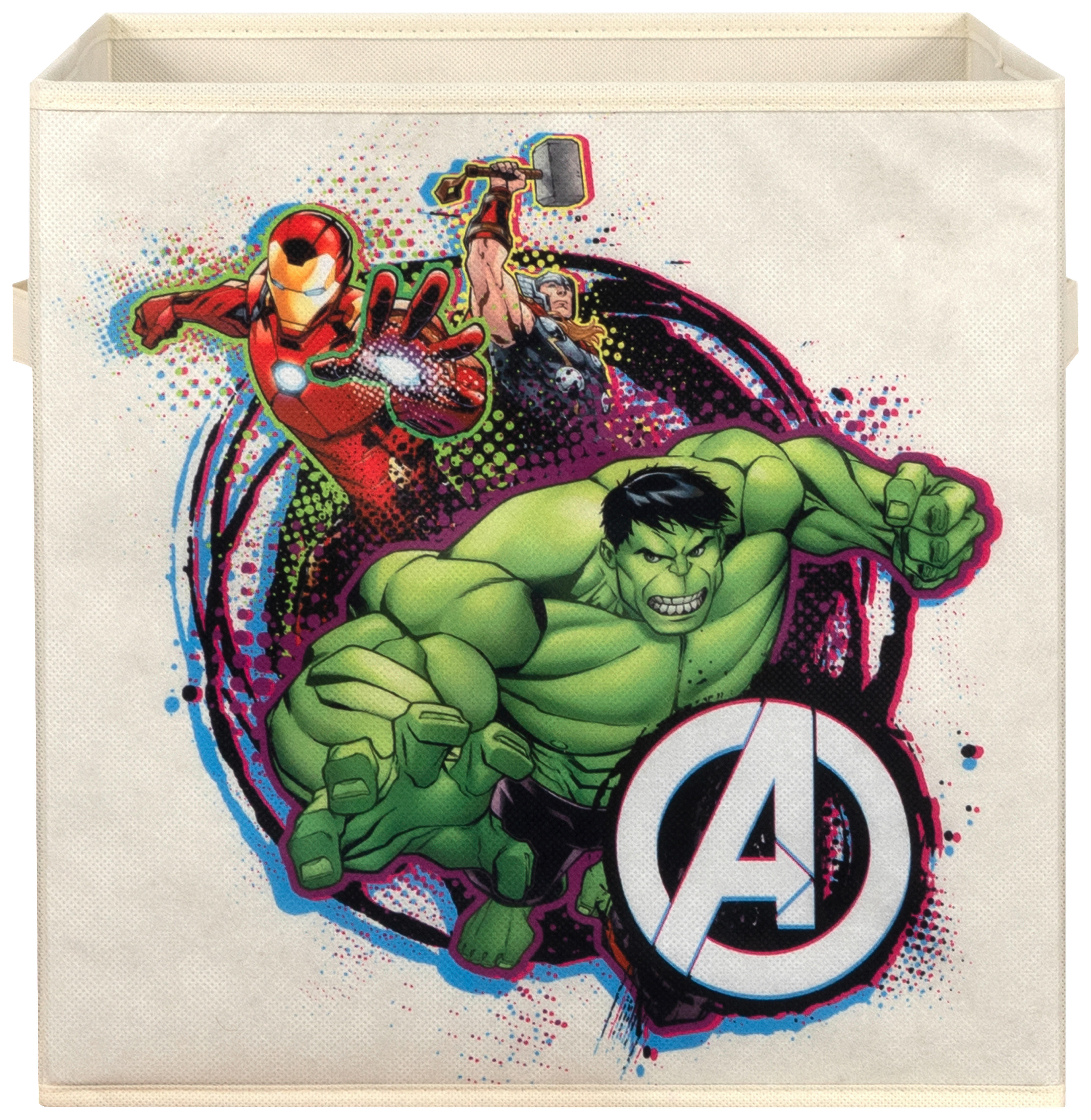 Stoffbox Avengers beige B/H/T: ca. 32x32x32 cm Avengers - beige (32,00/32,00/32,00cm)