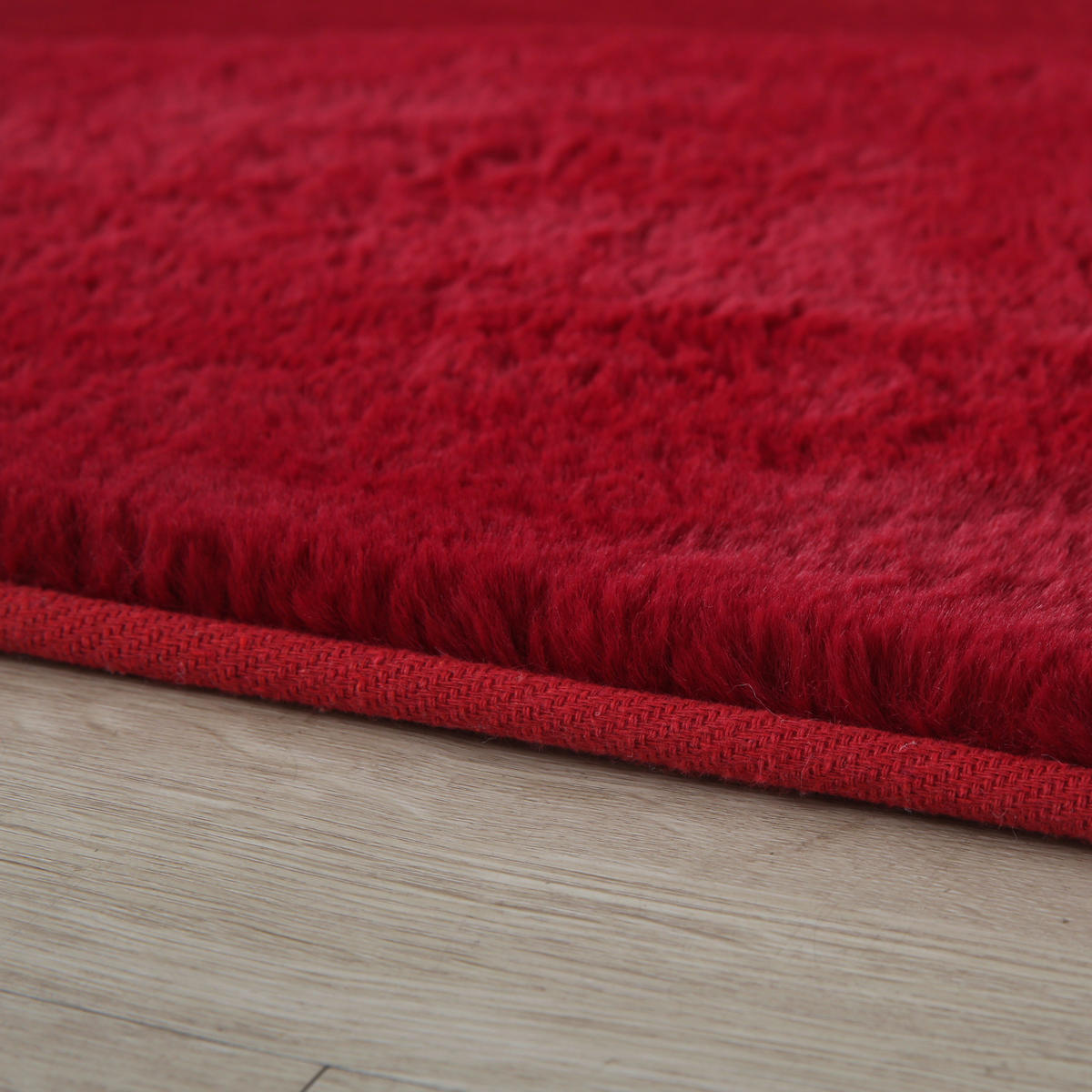 Ayyildiz Teppich POUFFY rot B/L: ca. 60x110 cm POUFFY - rot (60,00/110,00cm) - Ayyildiz