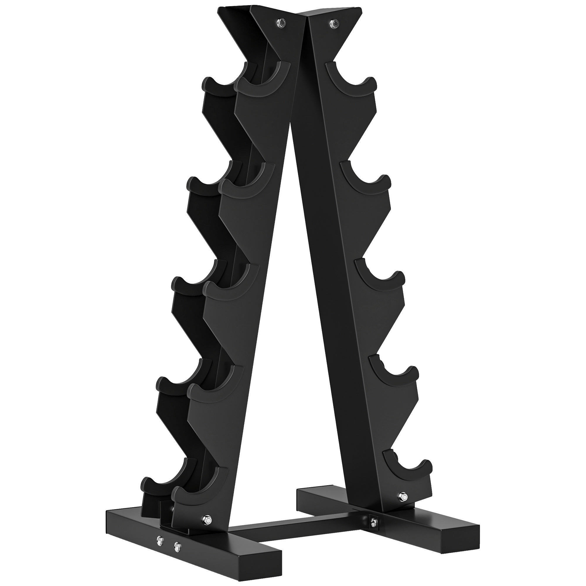 SPORTNOW Hantelständer schwarz Stahl B/H/L: ca. 33x66x35 cm Hantelständer - schwarz (35,00/33,00/66,00cm) - SPORTNOW