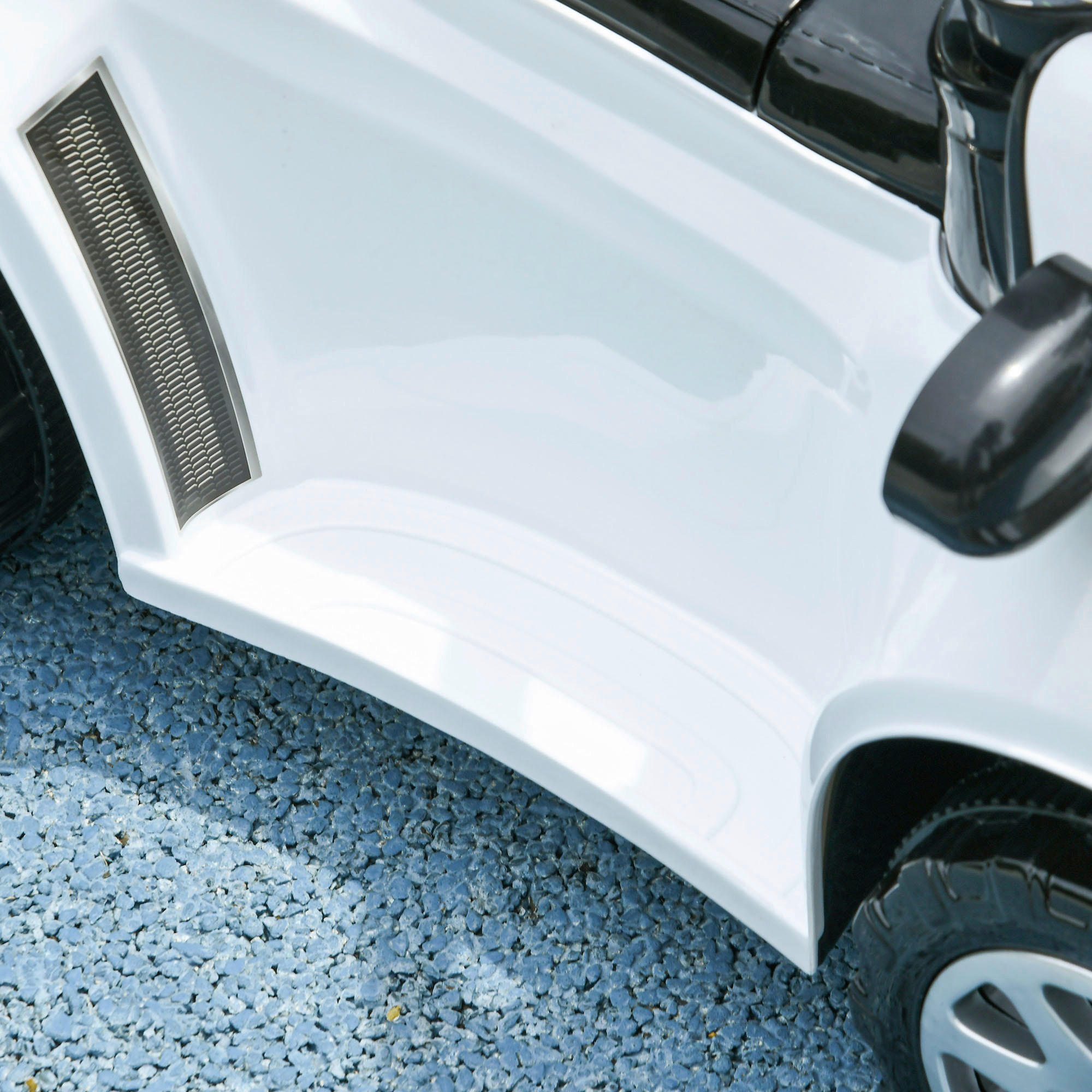 AIYAPLAY Baby-Schiebeauto weiß B/H/L: c...