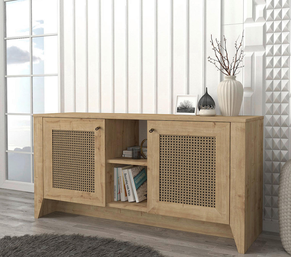 Sideboard Madura Saphir Nachbildung B/H/T: ca. 15x74x45 cm Madura - Saphir (15,00/74,00/45,00cm) - moebel17