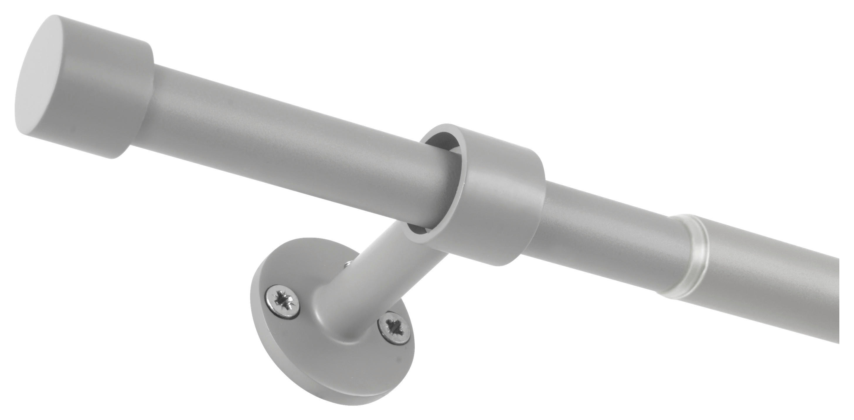 ondeco Stilgarnituren Cool-Gray Metall L: ca. 280 cm ausziehbar von ca. 160 bis 280 cm 1.0 Läufe Teleskopgarnitur_2in1 - Cool-Gray (280,00cm) - ondeco