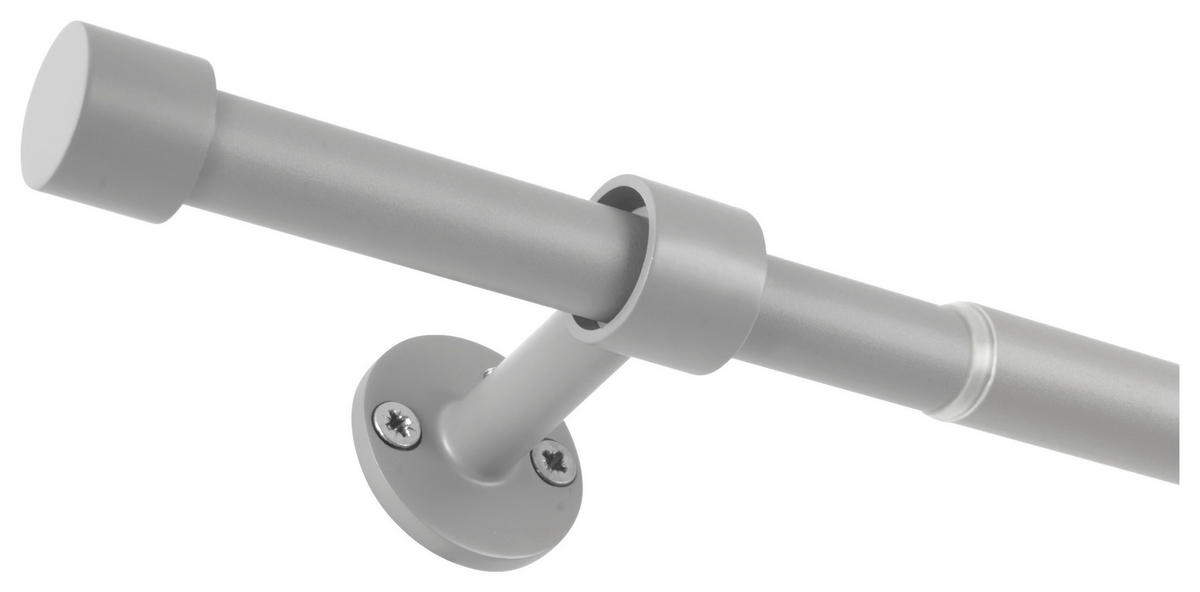 ondeco Stilgarnituren Cool-Gray Metall L: ca. 280 cm ausziehbar von ca. 160 bis 280 cm 1.0 Läufe Teleskopgarnitur_2in1 - Cool-Gray (280,00cm) - ondeco