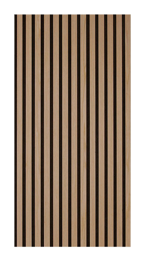 Wand-und Akustikpaneel braun L/B/H: ca. 104x52x1 cm pro Stück Akustikpaneel 52x104 Oiled Oak - braun (104,00/52,00/1,00cm)
