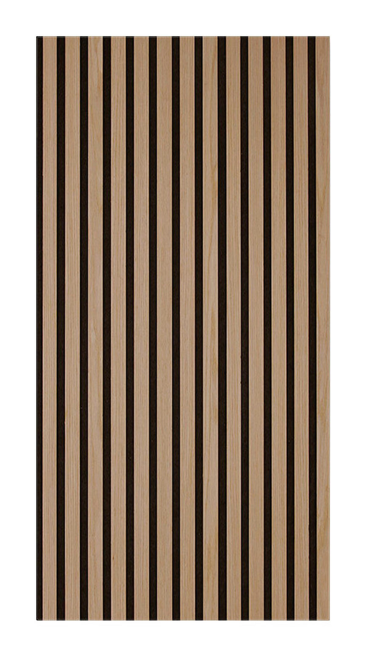 Wand-und Akustikpaneel braun L/B/H: ca. 104x52x1 cm pro Stück Akustikpaneel 52x104 Oiled Oak - braun (104,00/52,00/1,00cm)