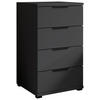 Nachtkonsole Salermo Graphit B/H/T: ca. 46x79x42 cm Salermo - Graphit (46,00/79,00/42,00cm)