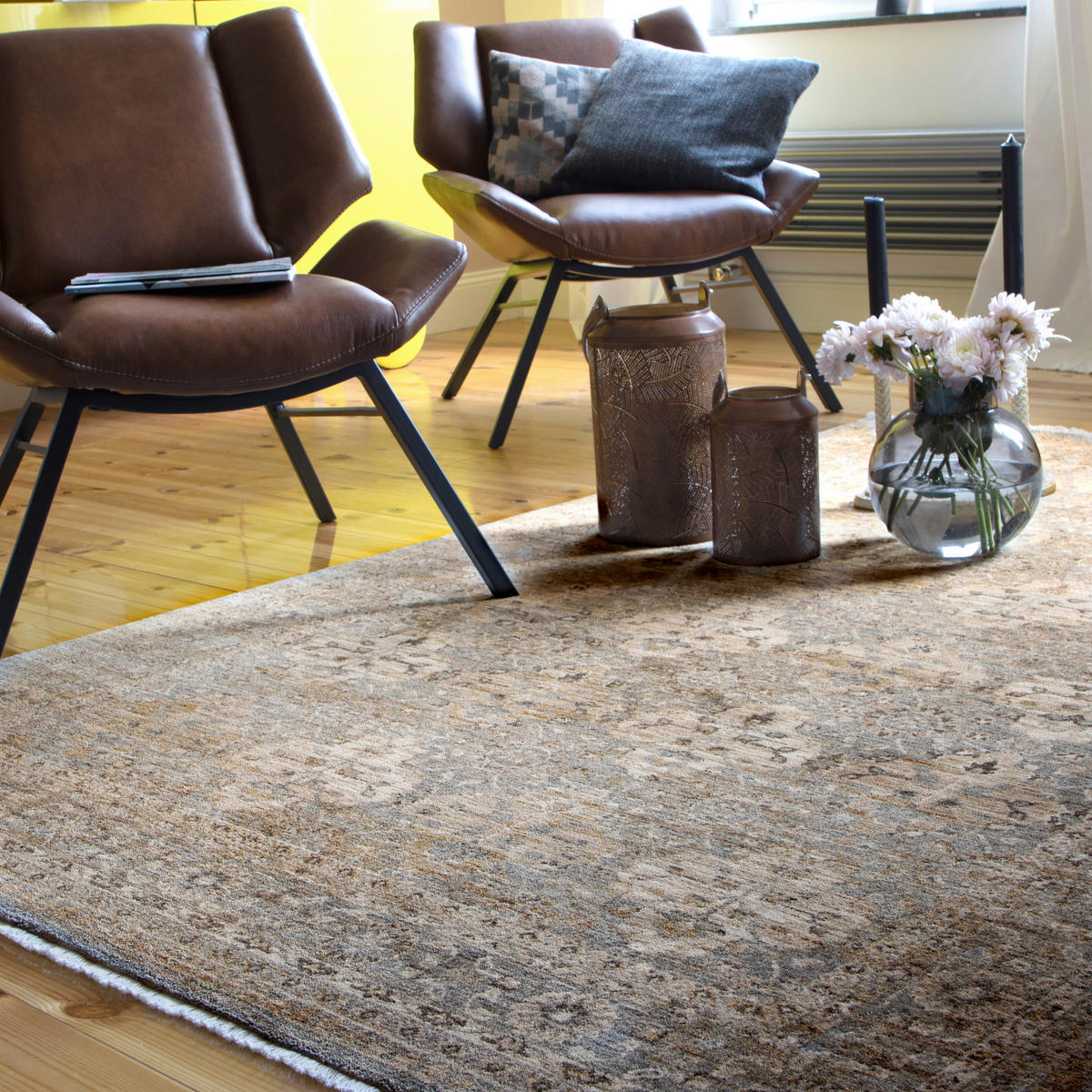 Obsession Teppich My Laos silber B/L: ca. 160x230 cm My Laos - silber (160,00/230,00cm) - Obsession