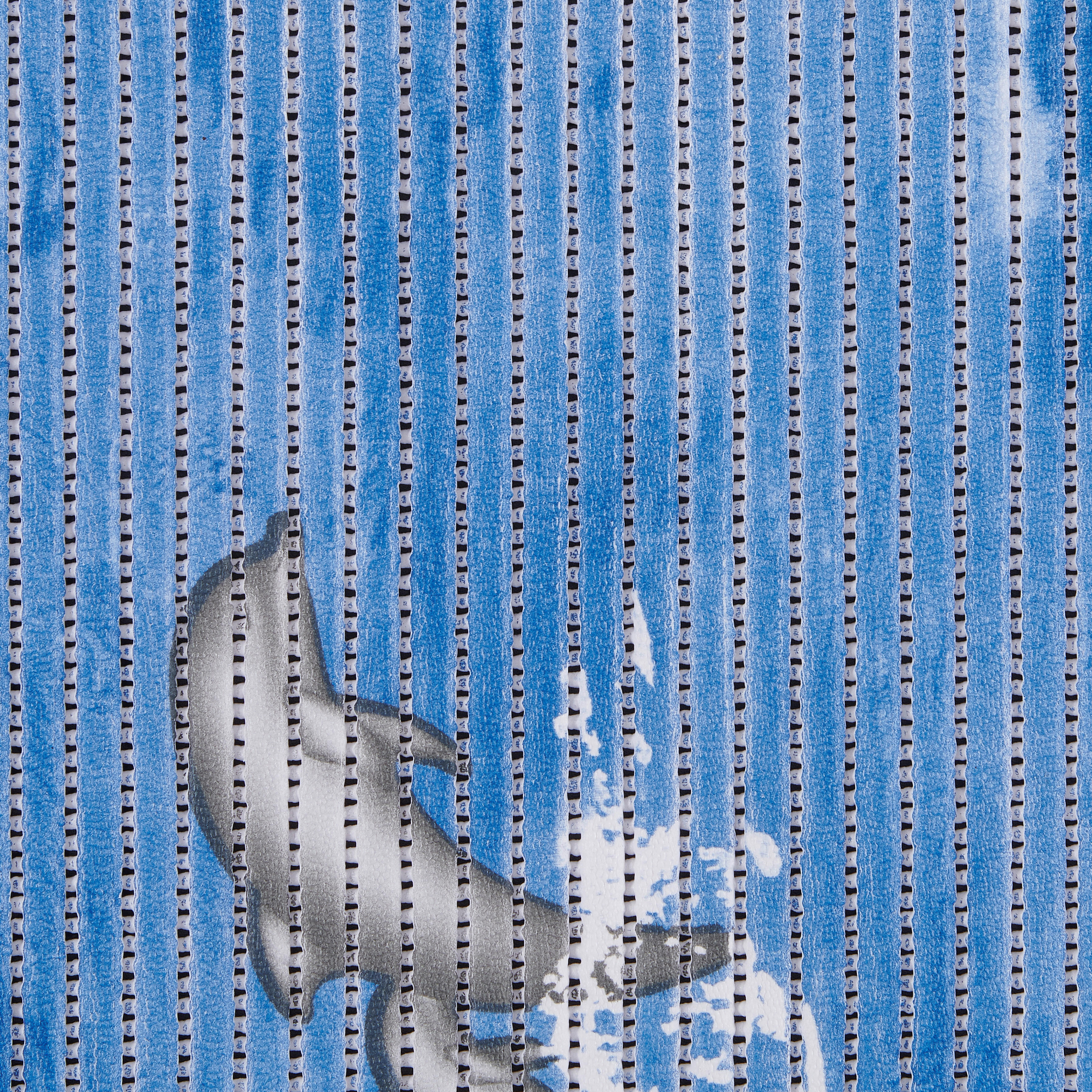 Weichschaummatte blau B/L: ca. 65x180 cm Weichschaummatte 65x180 Delphin - blau/weiß (65,00/180,00cm)