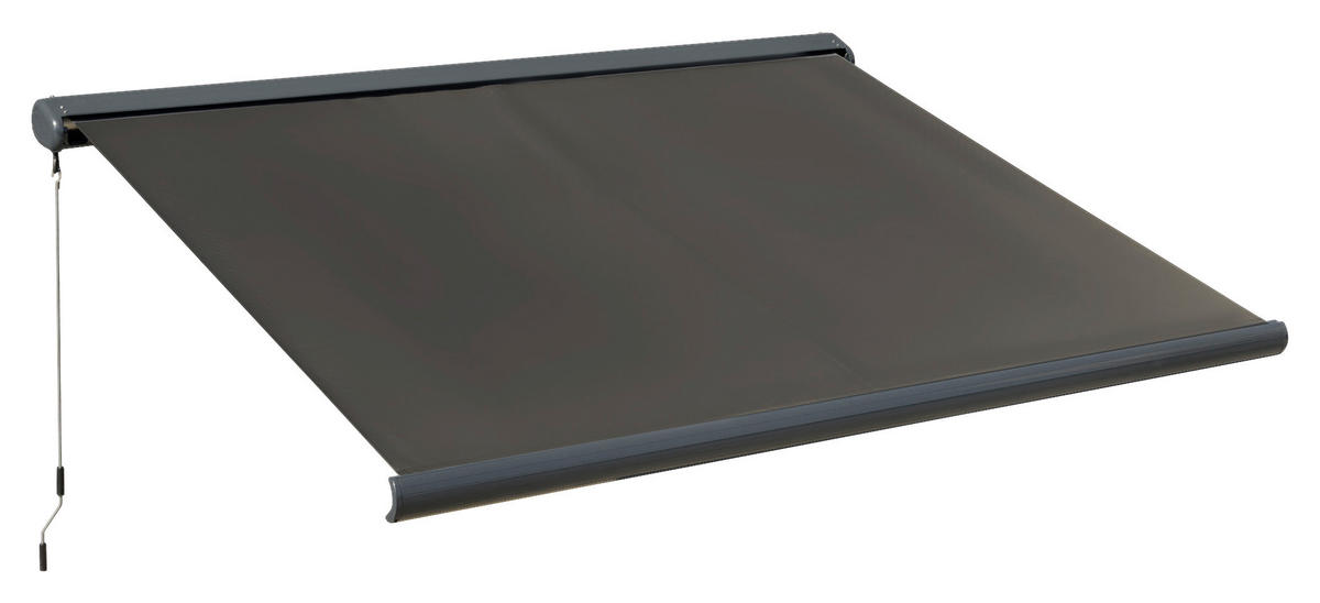 Elektrische Markise dunkelgrau B/L: ca. 300x400 cm Elektrische_Markise - dunkelgrau (300,00/400,00cm) - Outsunny