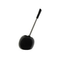WC-Garnitur schwarz silber Keramik WC-Garnitur_Pisa schwarz - schwarz/silber (15,50/15,50/34,50cm) - Axentia