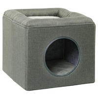 PawHut Katzen-Zubehör grün Polyester B/H/L: ca. 36,5x36,5x33 cm Katzenhöhle - grün (33,00/36,50/36,50cm) - PawHut