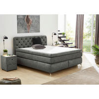 Boxspringbett  grau Liegefläche B/L: ca. 180x200 cm Marilyn_Mix_Boxspringbett - grau (187,00/117,00/212,00cm)