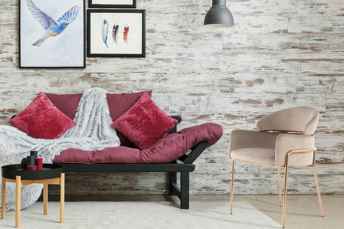 Stuhl Corey 100 taupe Microfaser B/H/T: ca. 58x79x57 cm Corey 100 - roségold/taupe (58,00/79,00/57,00cm) - 360 Living