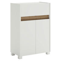 Unterschrank Cosmo perlweiß B/H/T: ca. 56,9x84,8x33 cm Cosmo - perlweiß (56,90/84,80/33,00cm) - Möbelpartner