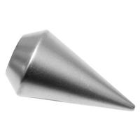 Boviva Endknopf Spitze Spitze - silber (2,00cm) - Boviva